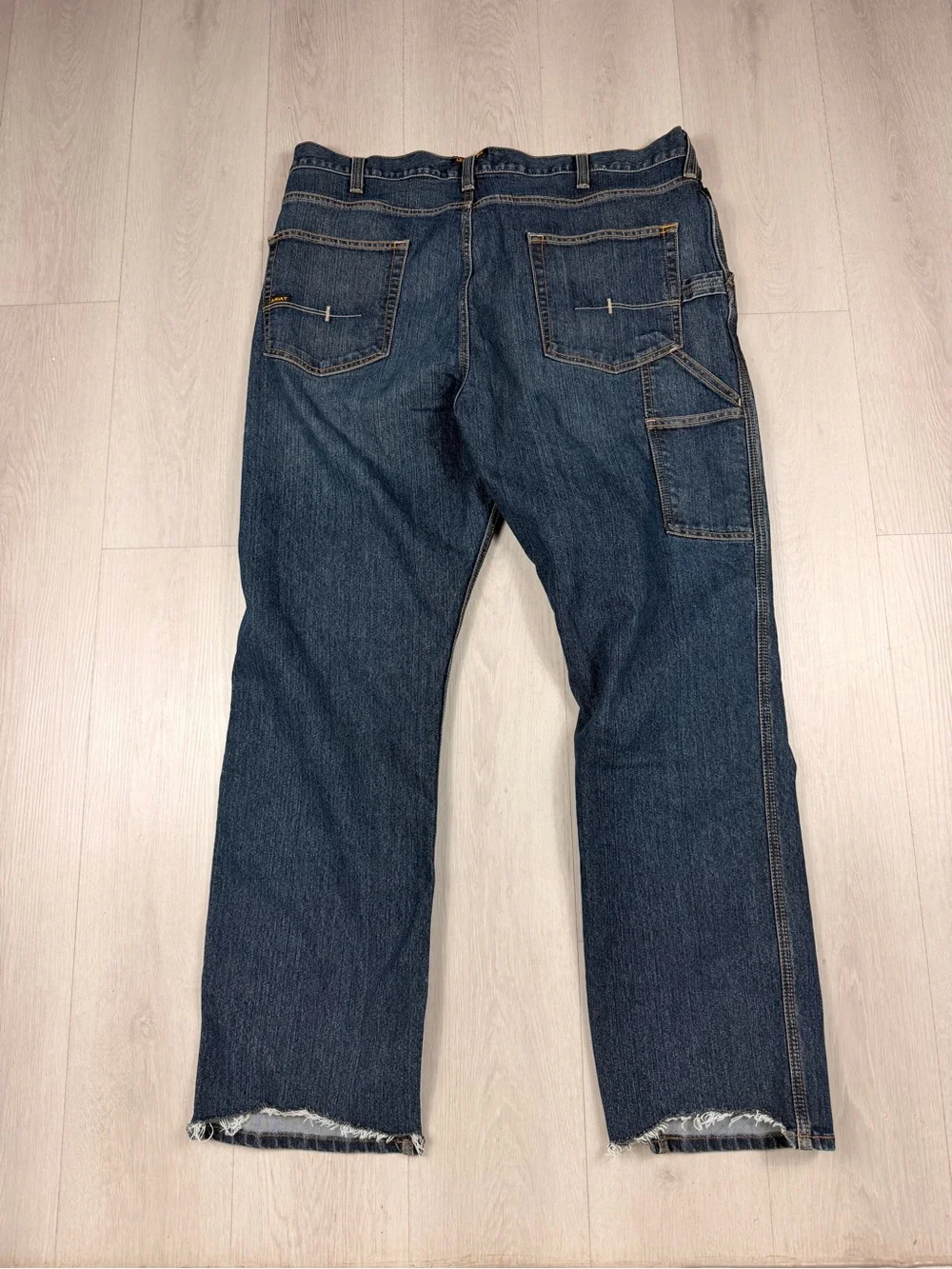 Ariat Rebar M4 Relaxed Boot Workhorse Jeans 42x34 Durable‎ Utility Denim